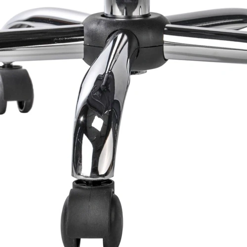 HI Офис стол, черен, стомана ➤ топ цена ➤ sorbe.bg