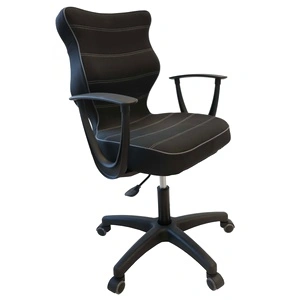 Good Chair Ергономичен офис стол NORM, черен, BA-B-6-B-C-FC01-B