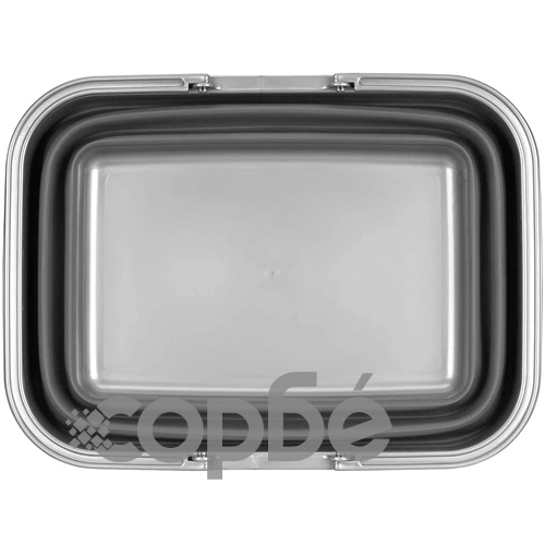 Abbey Camp Сгъваем леген за миене, 16 л, сив, 21WM-GRA-Uni ➤ топ цена ➤ sorbe.bg