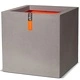 Capi Плантер Urban Smooth, квадратен, 30x30x30 см, сив, KGR902 