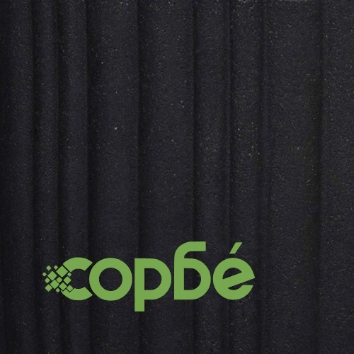 Capi Кашпа Urban Tube, 54x52 см, черна, KBLT935  ➤ топ цена ➤ sorbe.bg