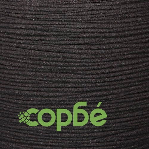 Capi Ваза Nature Rib елегантна ниска 36x47 см черна KBLR782 ➤ топ цена ➤ sorbe.bg