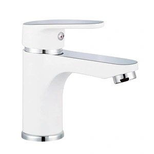 SCHÜTTE Смесителна батерия ALASKA, бяло и хром