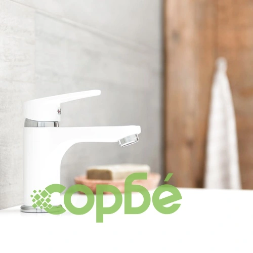 SCHÜTTE Смесителна батерия ALASKA, бяло и хром ➤ топ цена ➤ sorbe.bg