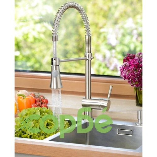 SCHÜTTE Смесител за мивка CORNWALL, неръждаема стомана ➤ топ цена ➤ sorbe.bg