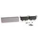 LECHUZA Плантер BALCONERA Stone 80 ALL-IN-ONE, сив