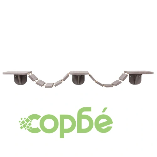 TRIXIE Катерушка за котки за монтаж на стена, 150x30 см, таупе ➤ топ цена ➤ sorbe.bg