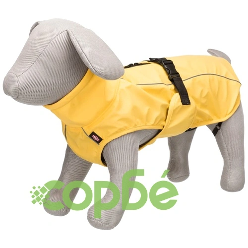 TRIXIE Дъждобран за кучета Vimy, размер L, 62 см, жълт ➤ топ цена ➤ sorbe.bg