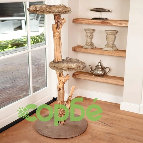 Designed by Lotte Дървен стълб за драскане JAZZ ➤ топ цена ➤ sorbe.bg