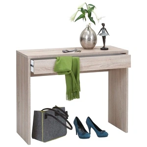 FMD Бюро с широко чекмедже, 100x40x80 см, цвят дъб