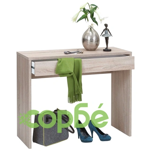 FMD Бюро с широко чекмедже, 100x40x80 см, цвят дъб ➤ топ цена ➤ sorbe.bg