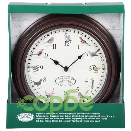 Esschert Design Часовник със звуци на птици ➤ топ цена ➤ sorbe.bg