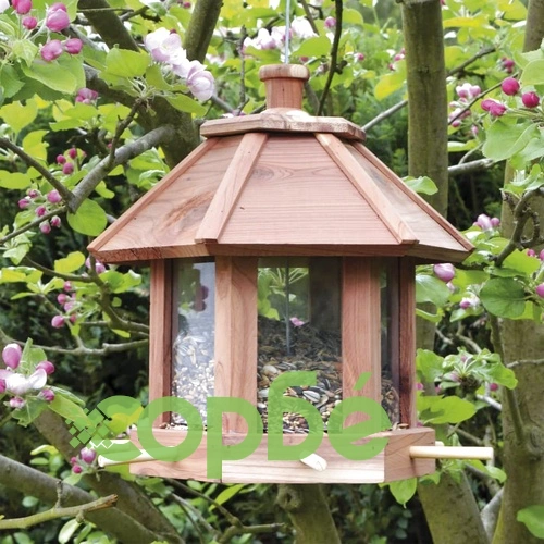 HI Хранилка за птици за окачване, кафява ➤ топ цена ➤ sorbe.bg