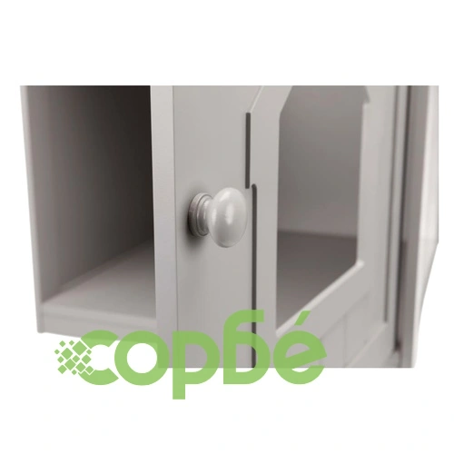 TRIXIE Къща за котки - заграждение на котешка тоалетна 49x51x51см сива ➤ топ цена ➤ sorbe.bg