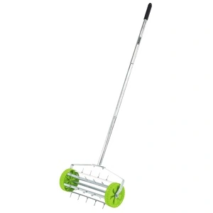 Draper Tools Ротационен аератор за тревни площи 450 мм зелен