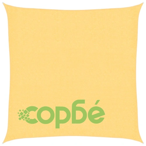 Платно-сенник, HDPE, квадратно, 2x2 м, бежово ➤ топ цена ➤ sorbe.bg