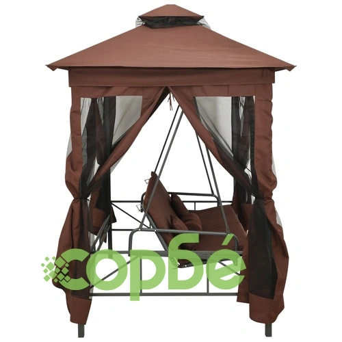 Градинска конвертируема люлка с шатра, кафе ➤ топ цена ➤ sorbe.bg
