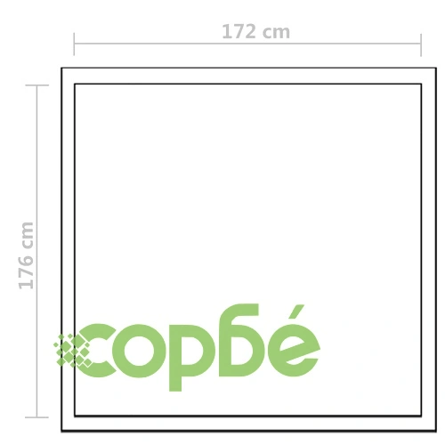 Оранжерия подсилен алуминий 3,46 м² ➤ топ цена ➤ sorbe.bg