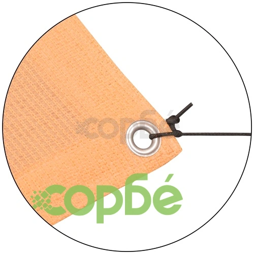 Сенник Tarp с рейки, HDPE, квадратен, 4x4 м, бежов ➤ топ цена ➤ sorbe.bg