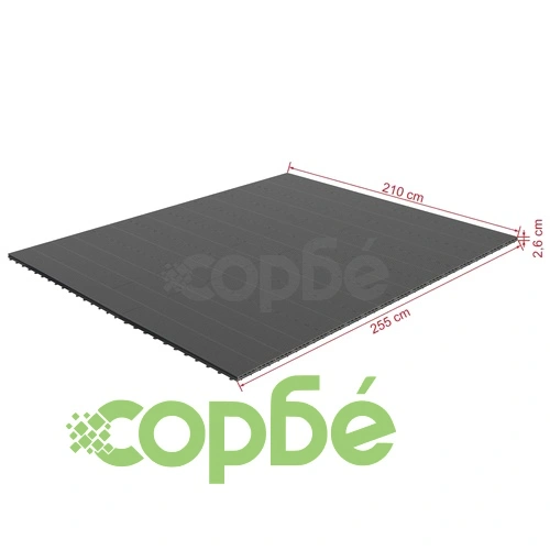 Плочки за под за Intex Bestway Spa 34 бр WPC 255x210 см сиви ➤ топ цена ➤ sorbe.bg