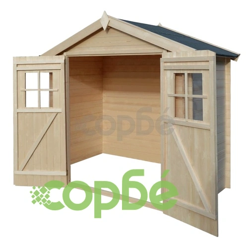 Градинска барака, 2x1 м, 19 мм, дървена ➤ топ цена ➤ sorbe.bg