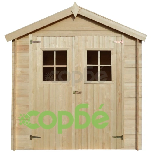 Градинска барака, 2x1,5 м, 19 мм, дървена ➤ топ цена ➤ sorbe.bg
