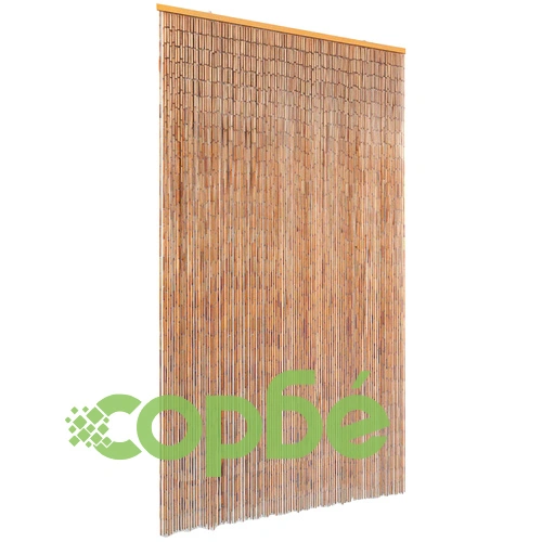 Завеса за врата против насекоми, бамбук, 120x220 cм ➤ топ цена ➤ sorbe.bg