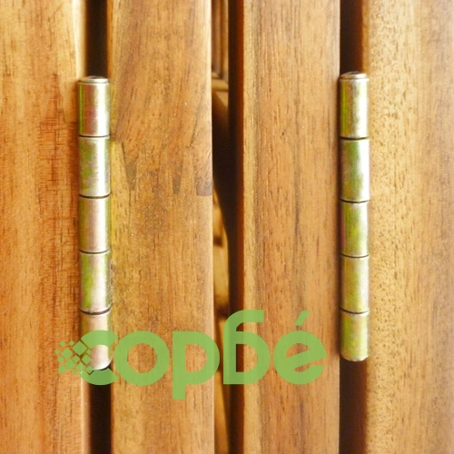 Разделител за стая, 4-панелен, акация масив, 160x170 cм ➤ топ цена ➤ sorbe.bg