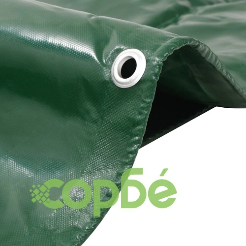 Брезентово платнище, 650 гр/м², 2x3 м, цвят зелен ➤ топ цена ➤ sorbe.bg
