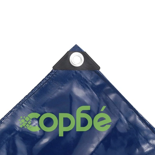 Брезентово платнище, 650 гр/м², 4x7 м, цвят син ➤ топ цена ➤ sorbe.bg