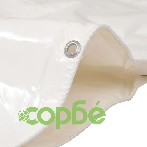 Брезентово платнище, 650 гр/м², 2x3 м, цвят бял ➤ топ цена ➤ sorbe.bg