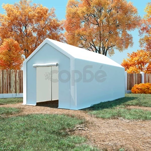 Шатра за съхранение, PE, 3x6 м, бяла