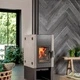 WallArt Дъски с вид на дърво barnwood дъб, пепелно сиво