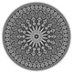 Esschert Design Килим за открито, диам. 170 см