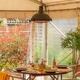Sunred Висящ нагревател Indus II, 2100W, халоген, черен