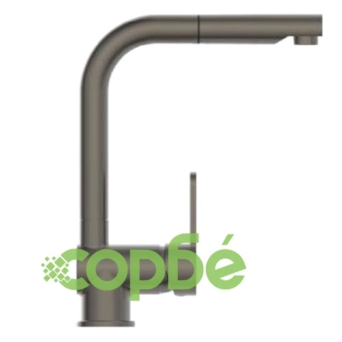 SCHÜTTE Смесител за мивка с изтеглящ се чучур LONDON графит мат ➤ топ цена ➤ sorbe.bg