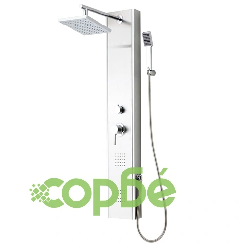 SCHÜTTE Душ панел с единичен смесител TAHITI, неръждаема стомана ➤ топ цена ➤ sorbe.bg