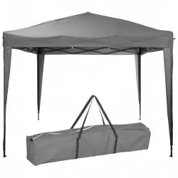 ProGarden Парти палатка Easy-Up 300x300x245 см сива