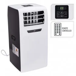 Excellent Electrics Климатик 2600 W с дистанционно, бяло и черно