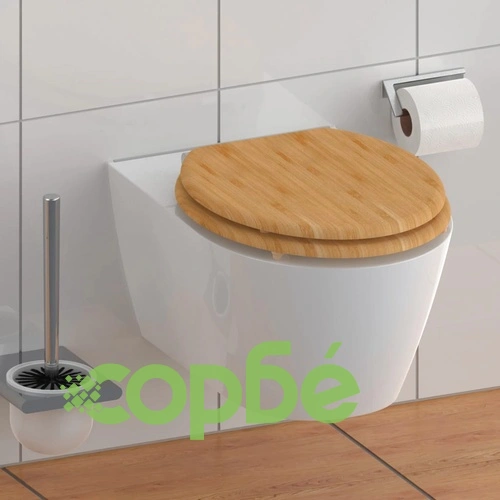 SCHÜTTE Тоалетна седалка с плавно затваряне NATURAL BAMBOO ➤ топ цена ➤ sorbe.bg