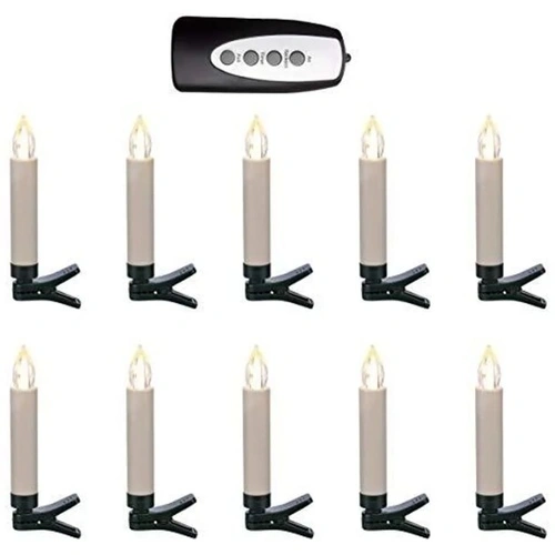 HI Безжични LED мини свещи с дистанционно управление, 20 бр ➤ топ цена ➤ sorbe.bg