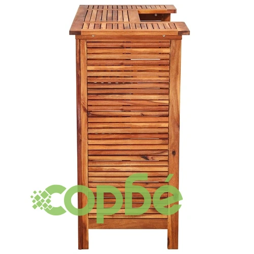 Бар маса, 110x50x105 см, акация масив ➤ топ цена ➤ sorbe.bg