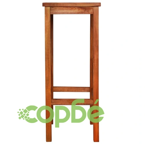 Бар столове, 2 бр, акациево дърво масив ➤ топ цена ➤ sorbe.bg