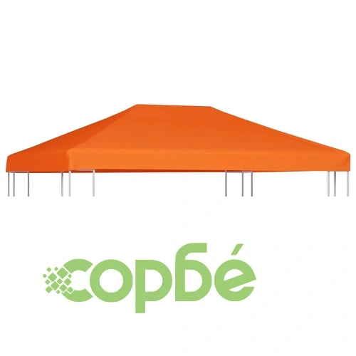 Покрив за шатра, 310 г/м², 4x3 м, оранжев ➤ топ цена ➤ sorbe.bg