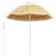 Плажен чадър, естествен, 240 см, хавайски стил