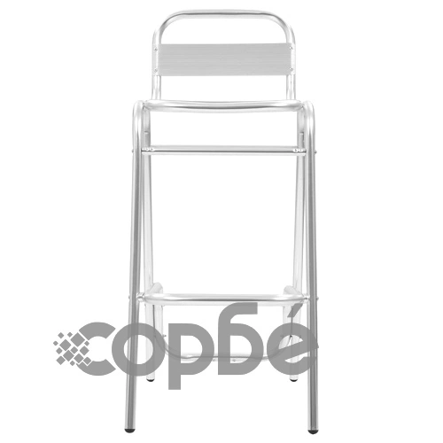 Стифиращи се бар столове, 2 бр, алуминиеви ➤ топ цена ➤ sorbe.bg