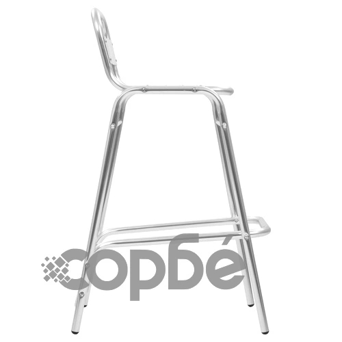 Стифиращи се бар столове, 2 бр, алуминиеви ➤ топ цена ➤ sorbe.bg