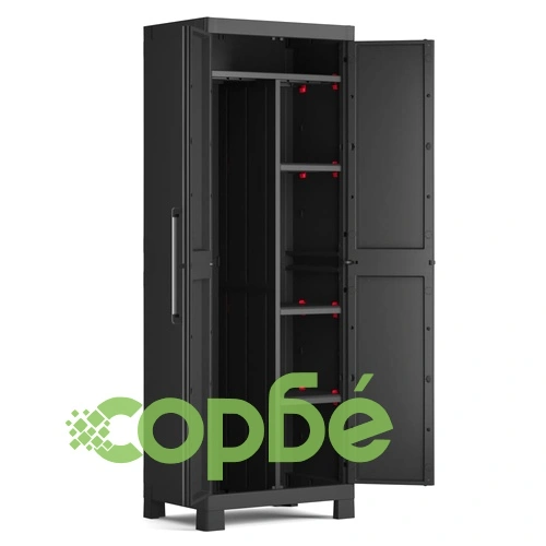 Кеtер Мултифункционален шкаф за съхранение Detroit, черен ➤ топ цена ➤ sorbe.bg