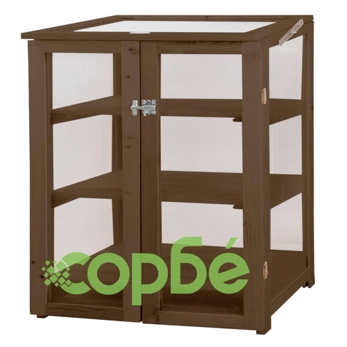 Esschert Design Oранжерия S кафява ➤ топ цена ➤ sorbe.bg