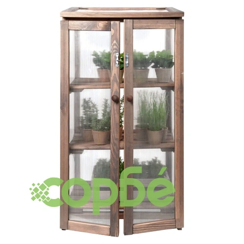 Esschert Design Oранжерия L кафява ➤ топ цена ➤ sorbe.bg
